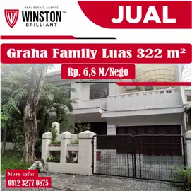 Rumah Murah Graha Family dekat Pakuwon mall, bukit darmo golf