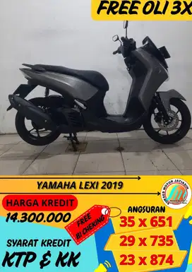 YAMAHA LEXI 2019 BISA CASH DAN KREDIT