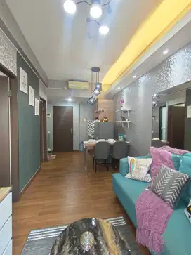 DIJUAL CEPAT 2BR FULL FURNIS SIAP HUNI  PURI PARK VIEW