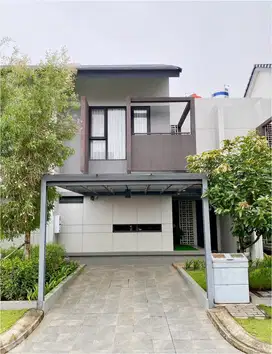 Rumah Semi Furnished Cluster Flora Summarecon Bandung dekat Clubhouse