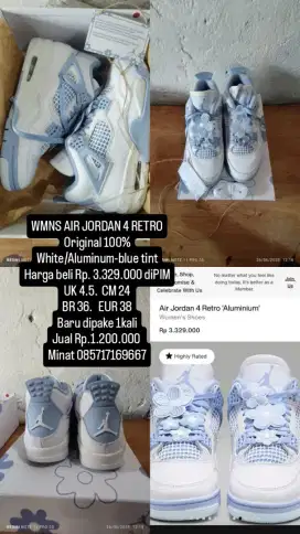 WMNS AIR JORDAN 4 RETRO
