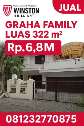 Rumah murah Graha family dekat Pakuwon Mall, bukit darmo golf