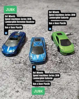 Hot Wheels Lamborghini Speed Machines Langka Mainan Diecast Mobilan