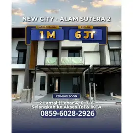 Limited unit segera TERMURAH Alam Sutera 2 Hanya 5 menit toll kunciran