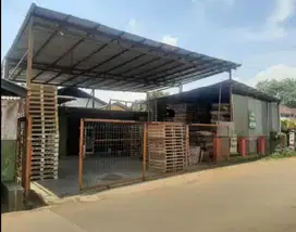 Jual cepat workshop gudang pinggir jalan Cileungsi