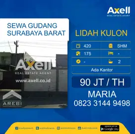 Gudang Lidah Kulon Disewakan
