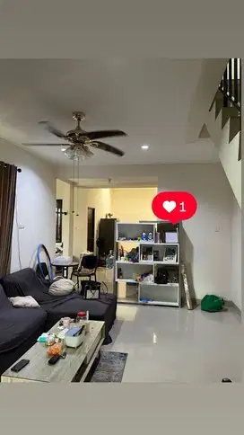 DIJUAL RUMAH FULL RENOV DI CLUSTER CENDANA GREEN ARA RESIDENCE