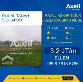 Tanah Raya Lingkar Timur Sidoarjo Dijual