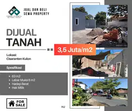 Tanah kavling termurah di Cisaranten Kulon Arcamanik Kota Bandung