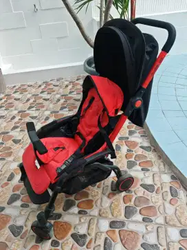 Stroller anak 1-4 kondisi mulus