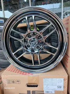 Enkei Rpf1 ring 16x7 pcd 4x100/114,3 ET 40 blackchrome 4pcs