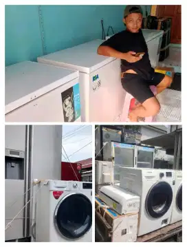DIBELI ELEKTRONIK BEKAS ROSOK AC KULKAS DLL