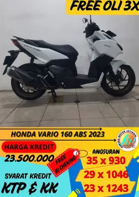 HONDA VARIO 160 ABS 2023 bisa cash dan kredit