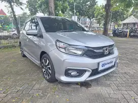 D Honda Brio 1.2 RS Bensin-MT 2019 Abu-Abu DAADF