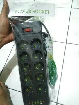 Kabel colokan 10 lobang