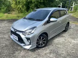 Like New Toyota Agya 1.2 GR Sport Bensin-AT 2021 Silver LAAA