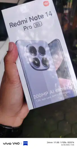 Redmi note 14 pro 5G 8/256 masih segel box fresh