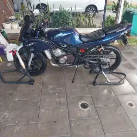 ninja rr old 150 navy 2009