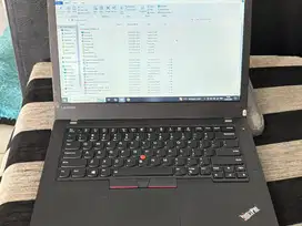laptop lenovo think pad T470,  intel(R) core (TM)i5-6300 cpu, ram 8 gb