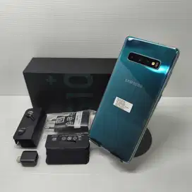LIKE NEW EX SEIN  SAMSUNG GALAXY S10 PLUS  8/128 GREEN NO MINUS