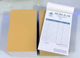 Jasa Cetak Nota - Free Desain