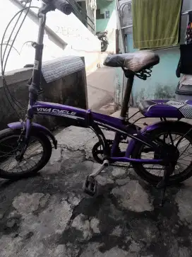 Sepeda Lipat Ukuran 16 inch Siap Pakai