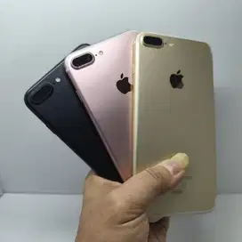LENGKAP NO MINUS EX IBOX! IPHONE 7 PLUS 128GB BLACK SIAP PAKAI RESMI