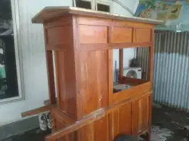 Rombong mie ayam atau bakso