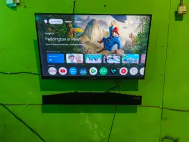 Tv Polytron 32inc Soundbar google tv
