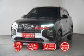 Hyundai Creta Prime Matic AT 2024 hitam Low KM DP minim 37 juta