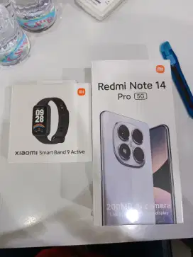 REDMI NOTE 14 PRO 5G TEBUS MURAH XIAOMI SMARTBAND 9 ACTIVE