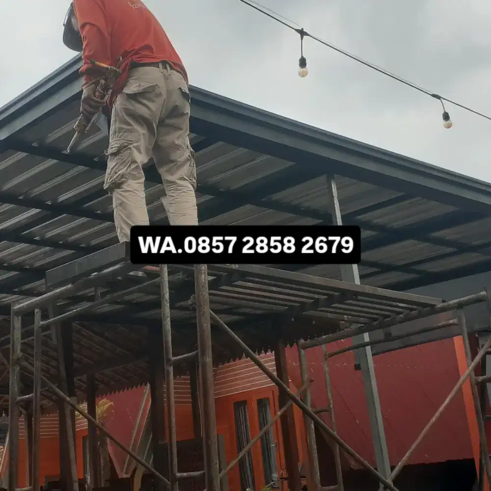 Kanopi modern plafon pvc