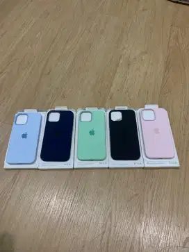 Silicon case magsafe premium untuk iPhone 12-16Pro