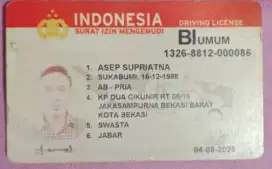 cari pekerjaan driver B umum