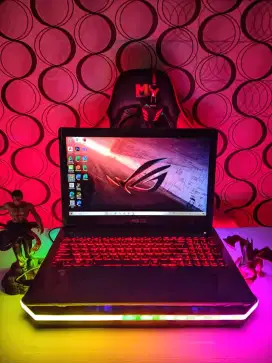 Laptop Gaming Asus rog Core i7 ram 12gb Ssd+Hdd Dual Vga Nvidia COD