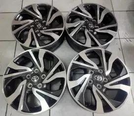 Velg ring 16 OEM Reborn Facelift twotone polish pcd 5x114 copotan asli
