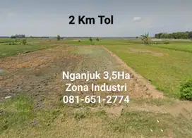 Tanah di Nganjuk Gondang