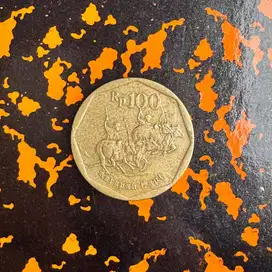 [KOIN] Koin 100 Perak Karapan Sapi 1998 Koin Antik Unik Perak Asli
