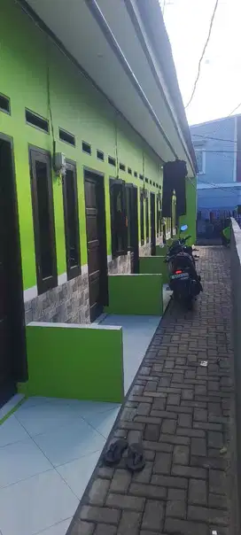 Di jual rumah kontrakan bangunan baru full terisi