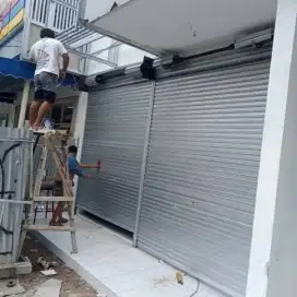 reparasi perbaikan rolling door folding gate murah