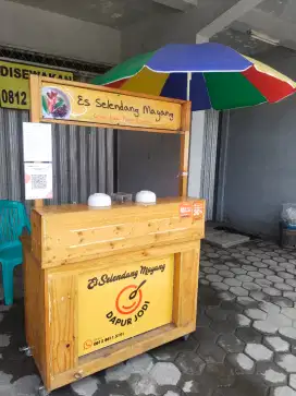 Jual cepat murah sp cpt booth/ gerobak