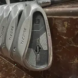 Golf Set Besi Iron Wilson Ti Core Graphite Flex R