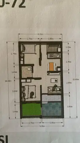 Rumah 2Lantai  promo free biaya biaya di pasir putih sawangan