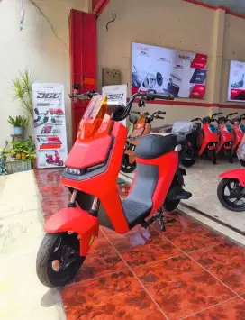 NEW ARRIVAL SEPEDA LISTRIK UWINFLY M60LITHIUM, BERGARANSI RESMI 10THN!