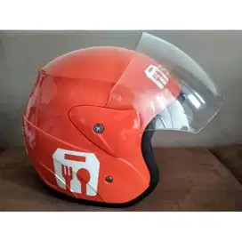 Helm Food Oren Original SNI Certified