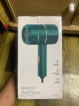 HAIRDRYER MIISO WARNA HIJAU BOTOL