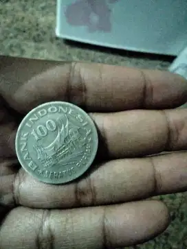 Uang Koin 100 Rupiah tahun 1978