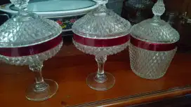 Vas Kristal dan Candy Holder