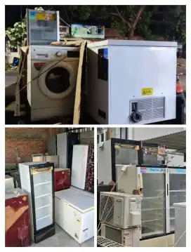 DIBELI BARANG BEKAS ROSOK AC KULKAS FREEZER KOMPUTER TV DLL