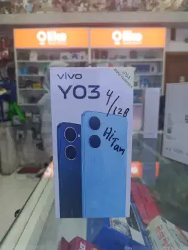 Vivo y03 ram4GB/128GB hitam
